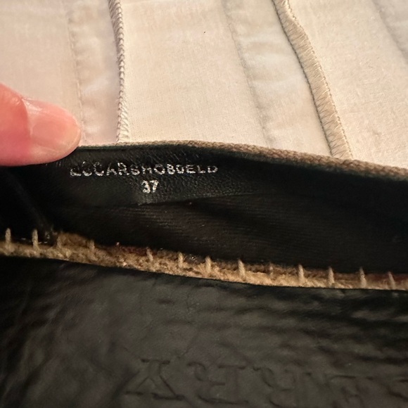 Burberry Hodgeson Check Espadrille Flats - Picture 2 of 7